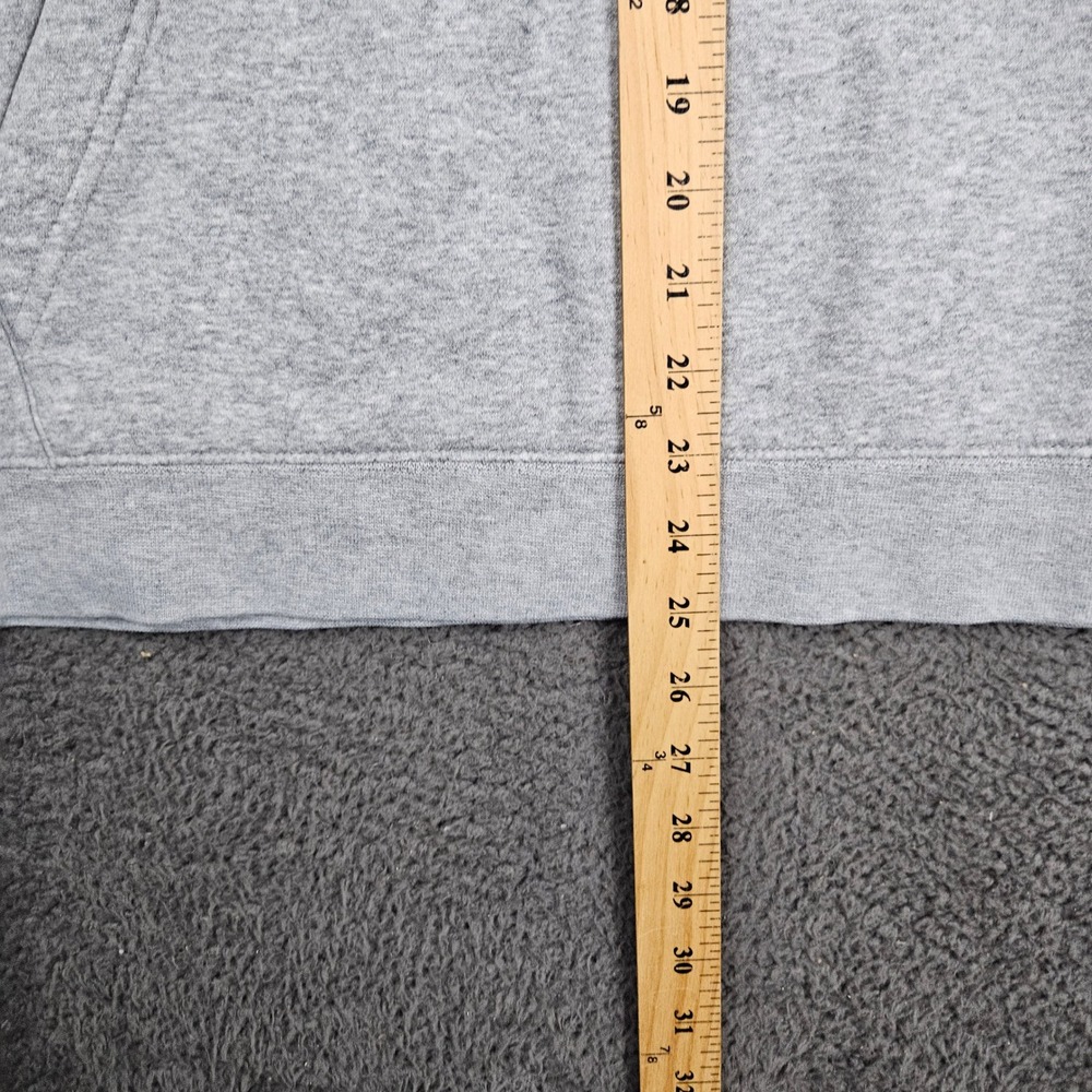 Nike Sportswear Club Fleece Mens Hoodie Grey Pullover BV2654-083 Size Large - Picture 4 of 10